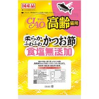 いなば CIAO（チャオ）高齢猫用 柔らかふわふわ かつお節 食塩無添加 国産 40g 1袋 キャットフード 猫 おやつ 鰹節 ふりかけ