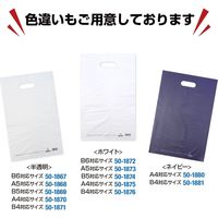 ササガワ カラーポリ シルバー 250×400 A4用 50-1878 1包(50枚袋入)