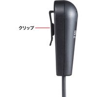 サンワサプライ クリップ付きPCマイク MM-MCF03BK 1個