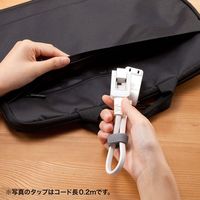 延長コード 電源タップ 1m 2P（ピン） 3個口 ライトグレー TAP-M71W サンワサプライ 1個（直送品）