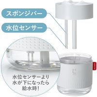 サンワサプライ USB加湿器(LEDライト付き) ホワイト色 USB-TOY100W 1個（直送品）