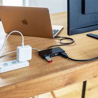 ドッキングステーション　Type-C×1　USB3.0×1　HDMI×1　ミニD-sub×1　RJ-45×1　USB-3TCH30BK　サンワサプライ　1個