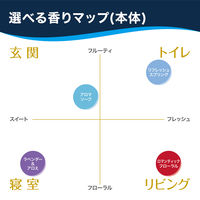 グレード 消臭 センサー＆スプレー 最強消臭 リフレッシュスプリングの香り 本体 18ml (1本入) 芳香剤 消臭剤 ジョンソン