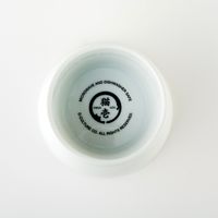 ハッピーダイニング 脚付フードボウル シリコン付き 猫柄 猫壱