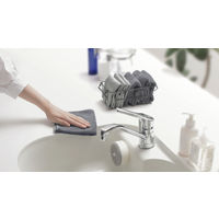 掃除の達人 汚れからめ取りクロス 水垢 手垢 油汚れ マイクロファイバー 蛇口 雑巾 1個（2枚入） マーナ