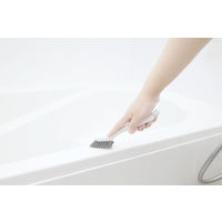 掃除の達人 浴室チョコッと洗い ピンセット付き 排水口 蛇口まわり 掃除用ブラシ ブルー 1個 マーナ