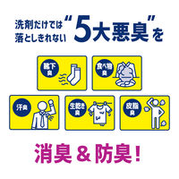 ワイドハイター クリアヒーロー CLEAR HERO 消臭ジェル フレッシュグリーン 本体 570ml 1個 衣料用洗剤 花王