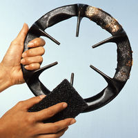 キッチン用たわし コゲ落ちくん 1セット（2個） レック