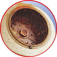 レンジフードファンカバーシロッコファン用 1セット（2枚入り×2）