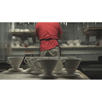 HARIO（ハリオ） V60透過ドリッパー02 セラミック ホワイト 約1～4杯用 VDC-02W コーヒー