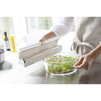 tower（タワー） マグネットラップケース L ホワイト 1個 山崎実業 キッチン収納