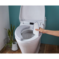 マシュマロ便座クッション スカンジナビアン グレー 1個 藤栄