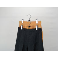 アニマーレ スカートクリップハンガー シルバー 2パック（2本入×2） サワフジ