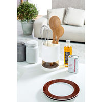 karari(カラリ) 珪藻土 ツールスタンド 丸型 イシガキ キッチン収納