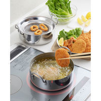 取っ手も場所を取らない 油（ユウ）ターン 20cm アーネスト 【送料無料】