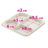 使いやすいプレート スクエア 5枚入 東洋アルミエコープロダクツ