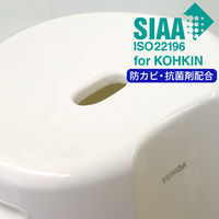 ユノア（YUNOA） 風呂いす 風呂椅子 高さ35cm ニューホワイト レック(BB-109)