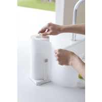 キッチンペーパーホルダー プレート ホワイト 1個 山崎実業 キッチン収納