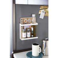 マグネット ラップホルダー プレート ホワイト 1個 山崎実業 キッチン収納