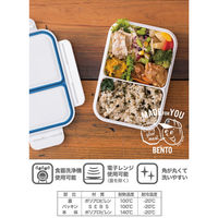 弁当箱 ブルー ライスボーイ 700ml DSK 汁漏れしにくい 1段 1個 シービージャパン