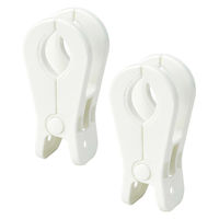 U字竿ストッパー 1セット（2本入×4個） レック(W-472)