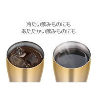 サーモス（THERMOS） 真空断熱タンブラー 340ml ゴールドフェード JDE-341C GD-FD 1個
