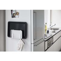 tower（タワー） マグネットキッチントレーホルダー 2個組 ホワイト 1個 山崎実業 キッチン収納