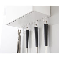 tower（タワー） マグネットストレージバスケット ホワイト 1個 山崎実業 キッチン収納