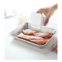 tower（タワー） マグネット小麦粉&スパイスボトル ホワイト 1個 山崎実業 キッチン収納