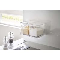 tower（タワー） マグネット調味料ストッカーラック ホワイト 1個 山崎実業 キッチン収納