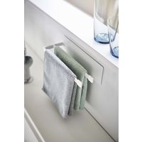 tower（タワー） マグネット布巾ハンガー スリム ホワイト 1個 山崎実業 キッチン収納