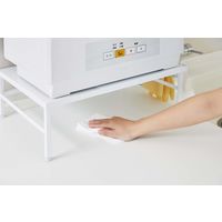 tower（タワー） 伸縮食洗機ラック ホワイト 1個 山崎実業 キッチン収納