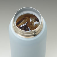 ZOJIRUSHI（象印） ステンレスマグ 水筒 ワンタッチ シームレスせん 480ml アイスグレー SM-WA48-HL 1個