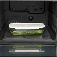 HARIO（ハリオ） スタッキング 耐熱ガラス製保存容器 コンテナM 1セット（3個入） KSTL-M-3006-OW 日本製