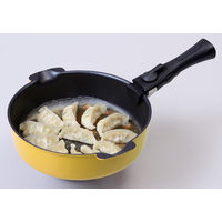 ToMay （トゥーメイ） フライパンにも鍋にもなる 取っ手の取れる 卓上鍋 24cm 深型 IH対応 イエロー 和平フレイズ