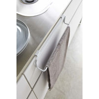 tower（タワー） キッチンタオルハンガー ワイド ホワイト 1個 山崎実業 キッチン収納