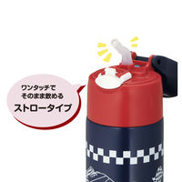 サーモス（THERMOS） 水筒 真空断熱ストローボトル 400ml ネイビーレッド FHL-402FDS NV-R キッズ 子供