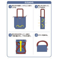 サーモス（THERMOS） 保冷ショッピングバッグ エコバッグ 大容量 たためる ネイビー REV-012 NVY 1個