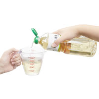 目盛りが見やすい計量カップ 500ml 1個 マーナ キッチン用品 メジャーカップ 調理器具