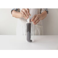 マイボトル・水筒洗い コップ洗い 水だけで汚れすっきり グレー 1本 マーナ