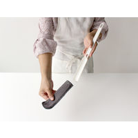 マイボトル・水筒洗い コップ洗い ロング 水だけで汚れすっきり グレー 1本 マーナ