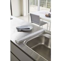 tower（タワー） 折り畳み水切り シリコーントレー付き L ホワイト 1個 山崎実業