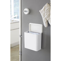 tower（タワー） マグネット＆シンク扉ゴミ箱 ホワイト 1個 山崎実業