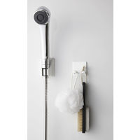 tower（タワー） マグネットバスルームシェーバーホルダー ホワイト 1個 山崎実業