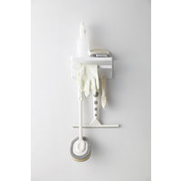 tower（タワー） マグネットバスルーム多機能ラック ホワイト 1個 山崎実業