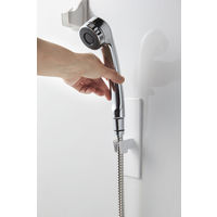 tower（タワー） マグネットバスルームシャワーフック ホワイト 1個 山崎実業