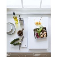 tower（タワー） 折り畳みガスコンロカバー ワイド ホワイト 1個 山崎実業