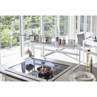 tower（タワー） 伸縮キッチンサポートラック ホワイト 1個 山崎実業 【送料無料】