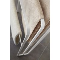 tower（タワー） 横から掛けられるバスタオルハンガー 3連 ホワイト 1個 山崎実業 【送料無料】