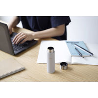 HARIO（ハリオ） 水筒 ステンレスマグボトル ミニマグボトル スティックボトル 140ml グレー SSB-140-GR 1個